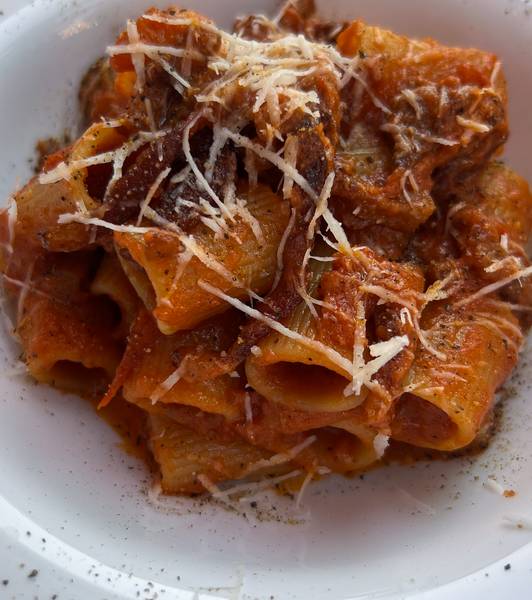 Mezze maniche all’Amatriciana