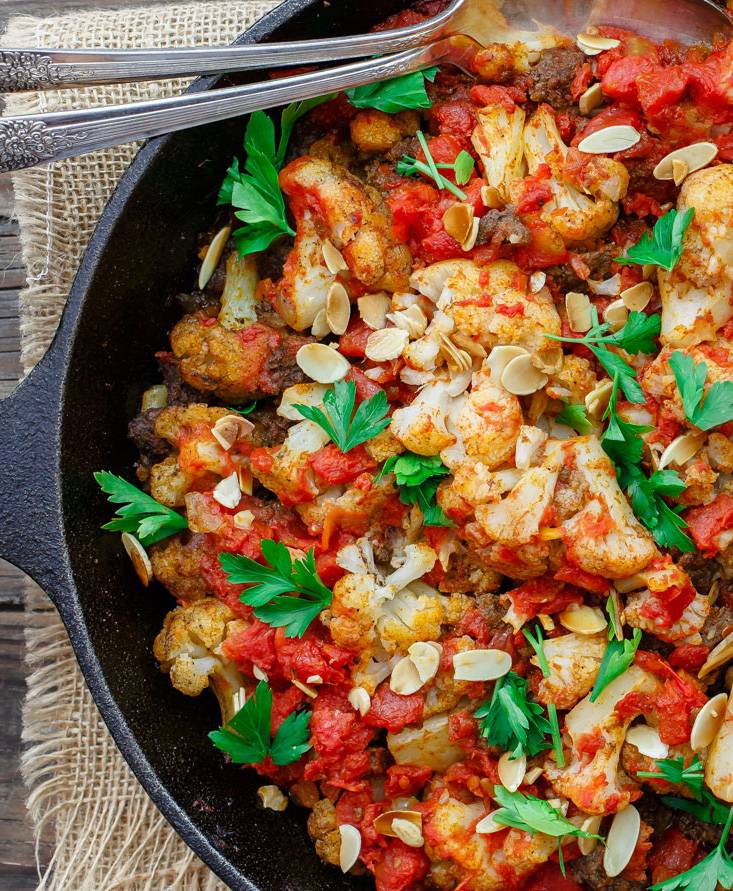 Mediterraner Auflauf mit Tomaten und Blumenkohl | The Mediterranean ...
